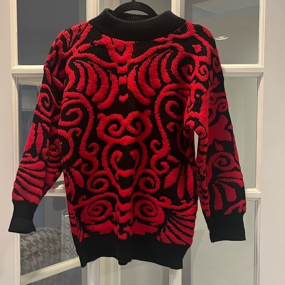 Vintage USA Black Sweater - Small